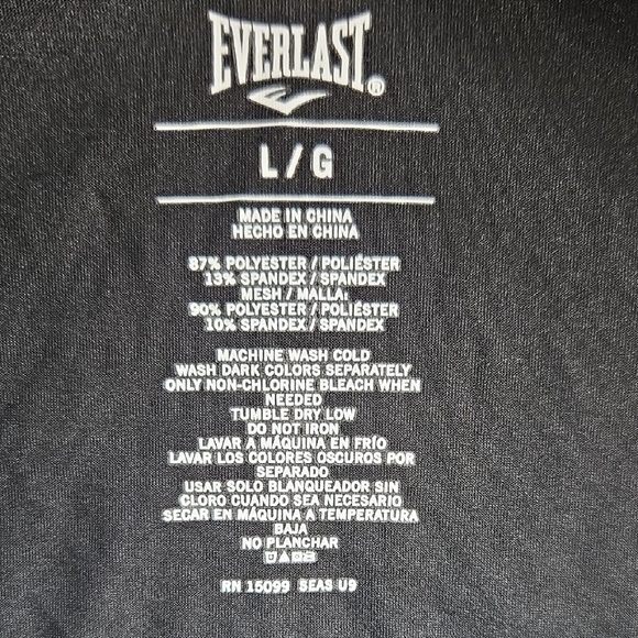 Everlast Black Boxer Briefs Stretchy Athletic Fit - Picture 2 of 4